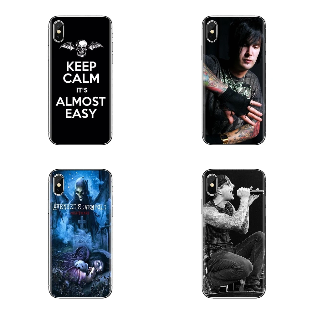 Силиконовый чехол NWOAHM Avenged Sevenfold Quote для Xiao mi 6 A1 Max x 2 5X 6X Red Note 5 5A 4X 4A A4 4 3 Plus Pro |