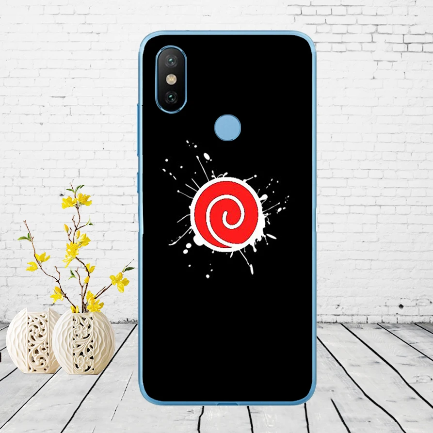 Мягкий силиконовый чехол 168DD Naruto Akatsuki Clan Cloud Symbol для Xiao mi Red mi 6 6a mi 8 a2 lite note 5 6 pro 7 - Цвет: 13