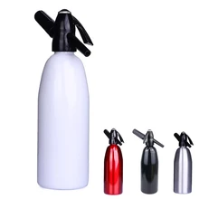 1000 мл самодельные для газированной воды сифон домашний, для напитков сок машина бар соды сифон Сталь бутылки содовой поток цилиндры из пенистого материала Co2 инжектор