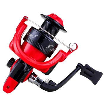 

High Speed Fishing Reels G-Ratio 5.0:1 Bait Folding Rocker Spinning Wheel Fishing Reel Rear Drag Spool Fish Spinning Wheel