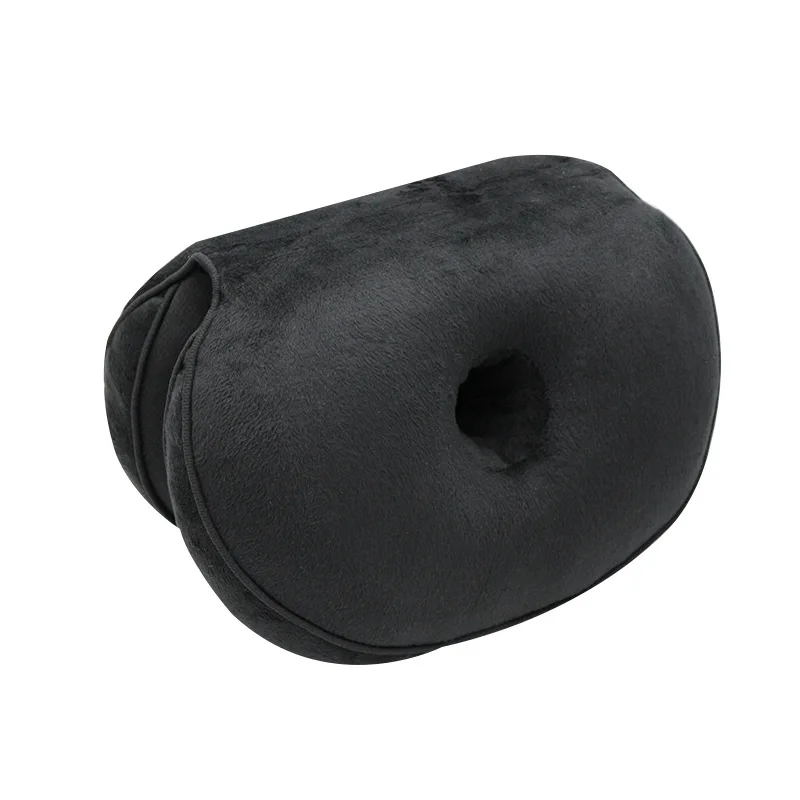 Black 1 шт. многофункциональная подушка для стула, удобные плюшевые подушки для бедер, для дома и офиса, складная Удобная подушка для сидения для водителя, подушки для ухода за здоровьем - Цвет: Black