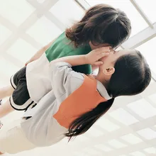 Корейский вязаный шерстяной однотонный мягкий теплый осенне-зимний детский пашмины для мальчиков и девочек, шали, шарфы, аксессуары-LHC