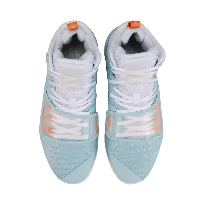 Li-Ning/мужские кроссовки для баскетбола на корте, на липучке, спортивные кроссовки с динамической подкладкой, ABPP015 SJAS19
