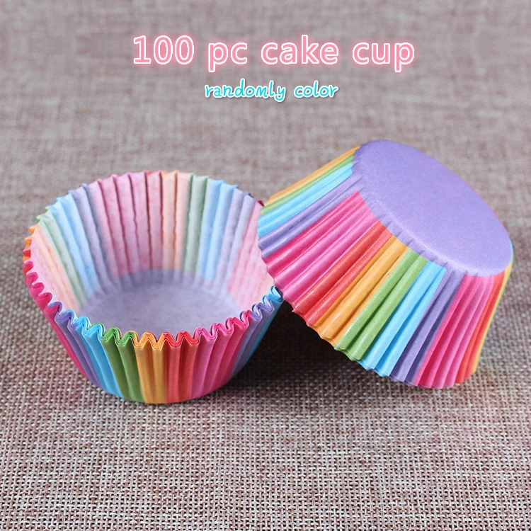 New Cupcakes Pancakes Cookie Cake Muffins Baking Waffles Batter Dispenser Cream Speratator Measuring Cup baking tools for cakes - Цвет: cakecup