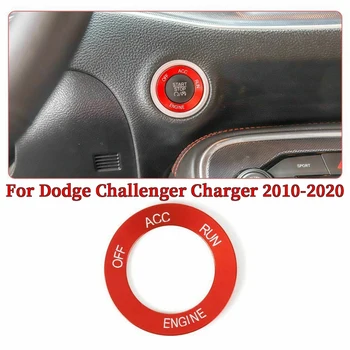 

Engine Start Stop Button Knob Trim for Dodge Challenger Charger 2010-2020