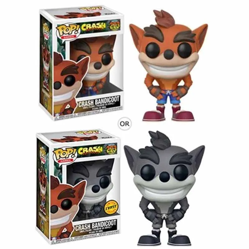 FUNKO POP Crash Bandicoot ностальгические Фигурки ПВХ фигурка Коллекция Модель Куклы Детские подарки игрушки фигурка куклы