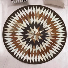 Прикроватный коврик компьютерное одеяло скандинавский Детский мультфильм детский сад вращающийся стул палатка круглая подвесная корзина ковер для спальни ins