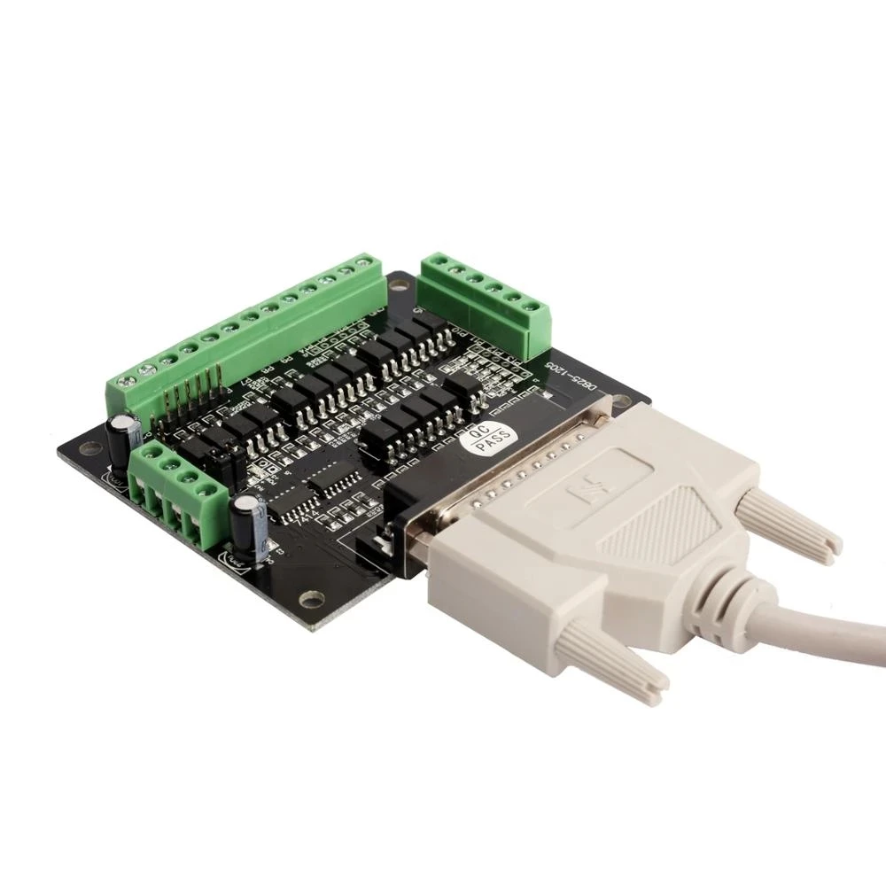 DB25 Cable Wantai 6 Axis DB25 Breakout Board Interface Adapter MACH3 KCAM4 EMC2 