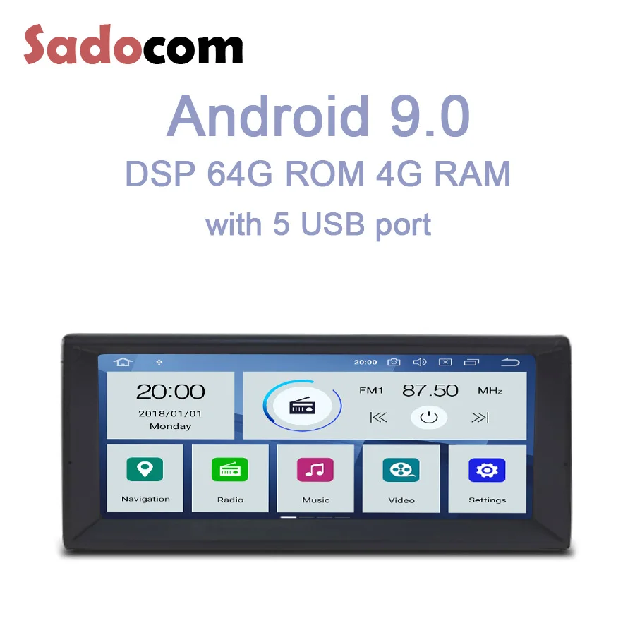 " PX6 DSP 1 din Android 9,0 автомобильный dvd-плеер 6 ядер 64 Гб rom 4 Гб ram Авторадио gps карта для BMW E39 X5 E53 M5 Land Range Rover