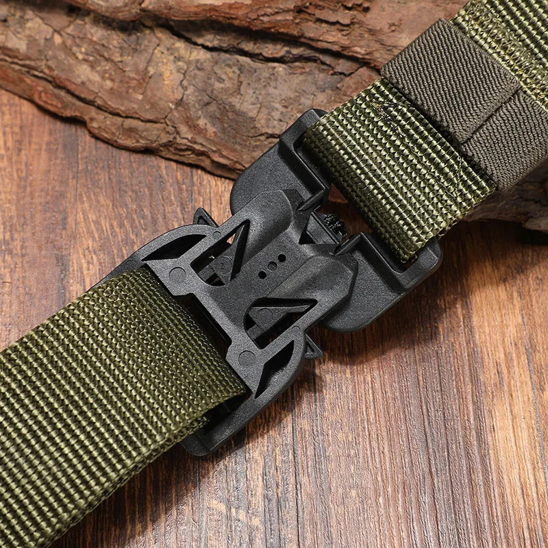 NEW Military Equipment Combat Tacticals For Men US Army Training Nylon Metal Buckle Waist Belt Outdoor Hunting Waistband