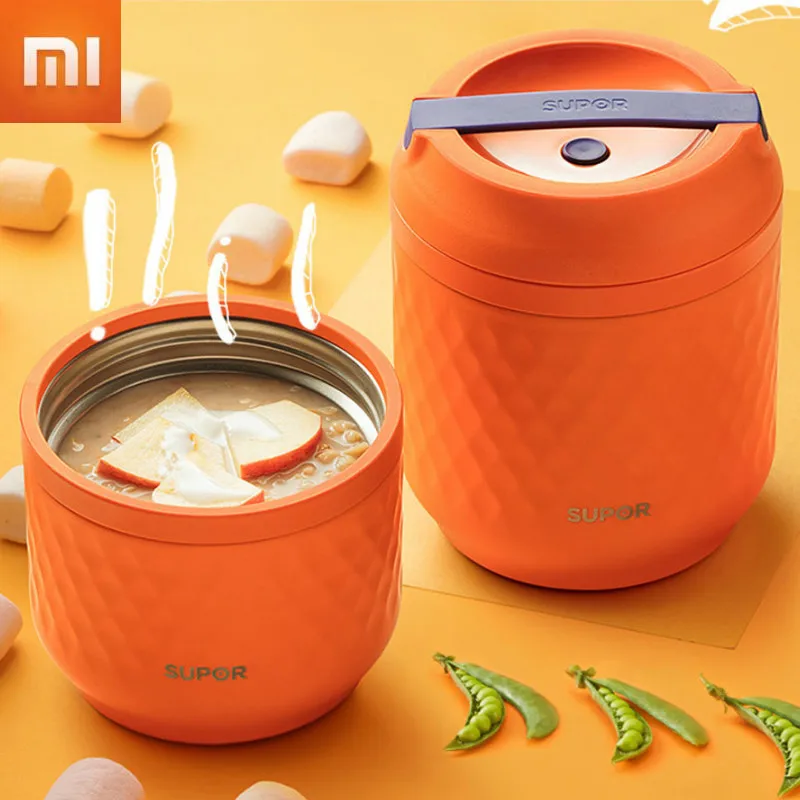 Xiaomi Supor Portable Food Thermos Cup 950ML Stainless Steel Cooking