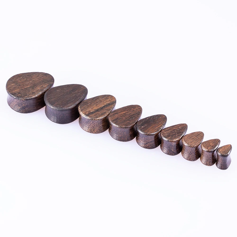Украшения для пирсинга Oreja, 1 шт., деревянные серьги-капли, пробки и тоннели для ушей, расширители, носилки, унисекс, сексуальные панк украшения для тела