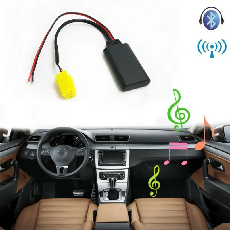 Инструмент Bluetooth адаптер 1 шт. стерео мини iso 6pin модуль для Fiat Grande Punto разъем внутренние части Аксессуары практичный