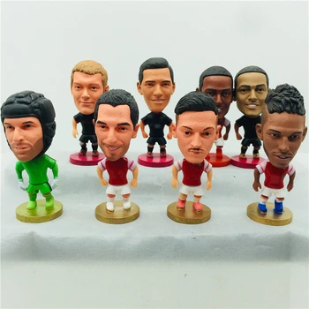 

2.55" 6.5 cm Height Soccer Cartoon Dolls Joint Movable Figures Jack Henry Puppets