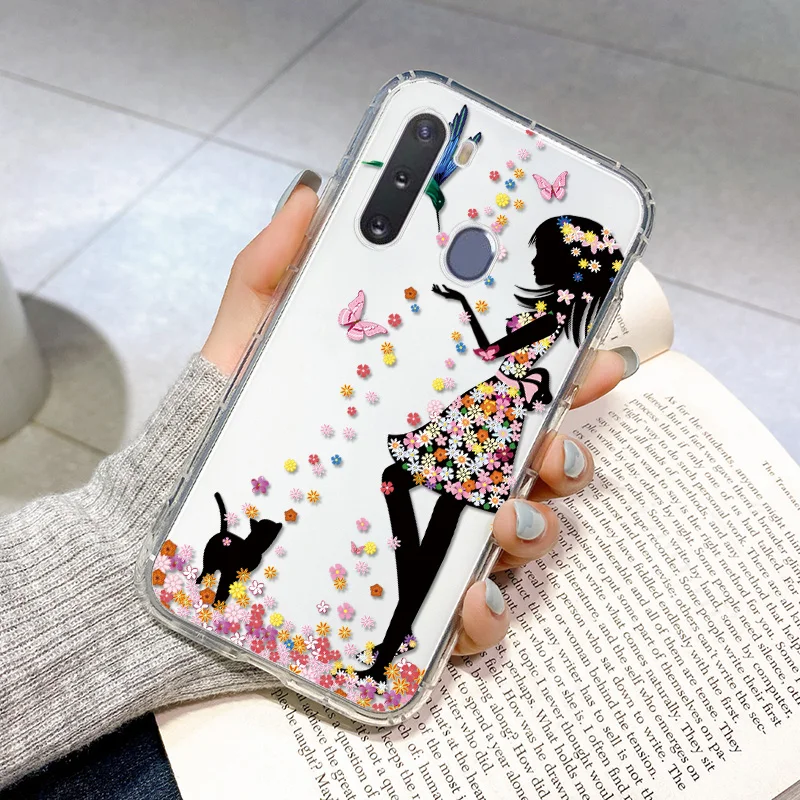 Clear Phone Case For Samsung A51 Case For Samsung Galaxy A32 A12 A22 A71 A72 A52 A52S A82 A21 A41 A11 A31 A50S Shockproof Cover