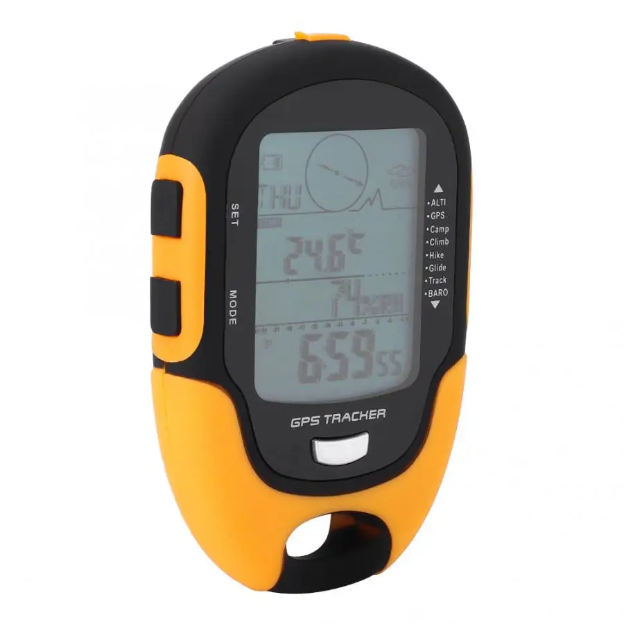 

SUNROAD Pocket mini GPS Navigation Receiver Handheld USB Rechargeable Digital Altimeter Barometer Multifunctional Equipment