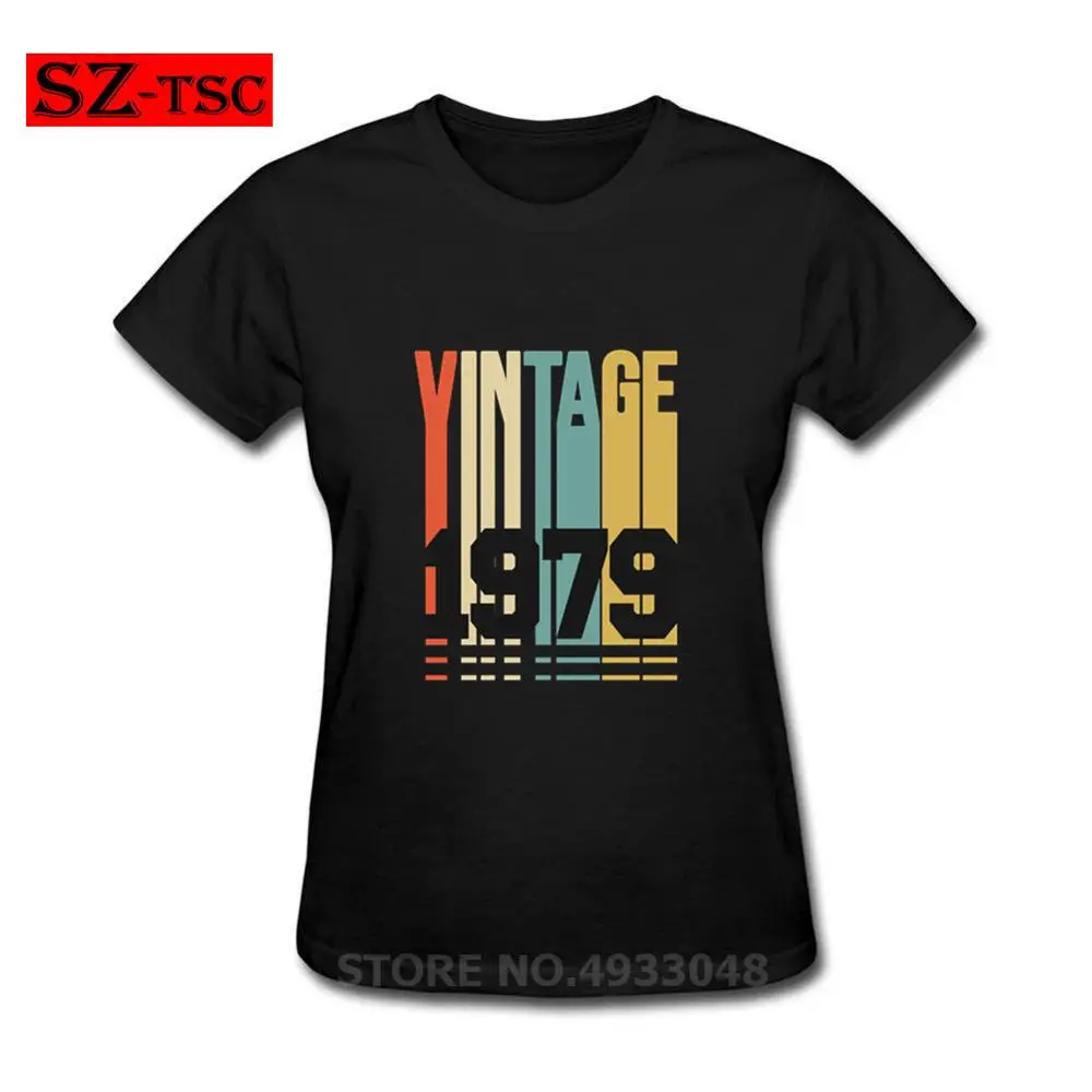 

Legends Are Born In May 1979 Vintage Women T Shirt Short Sleeve 40th Birthday Gifts Anniversary Tees Tops Cotton Graphic T-Shirt