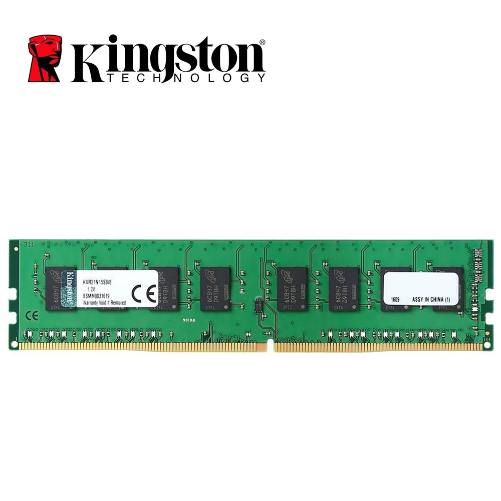 Kingston 8GB DDR4 2133 MHz CL15 288pin 1.2V PC4 8GB 2133 MHz Desktop Memori  DIMM Ram