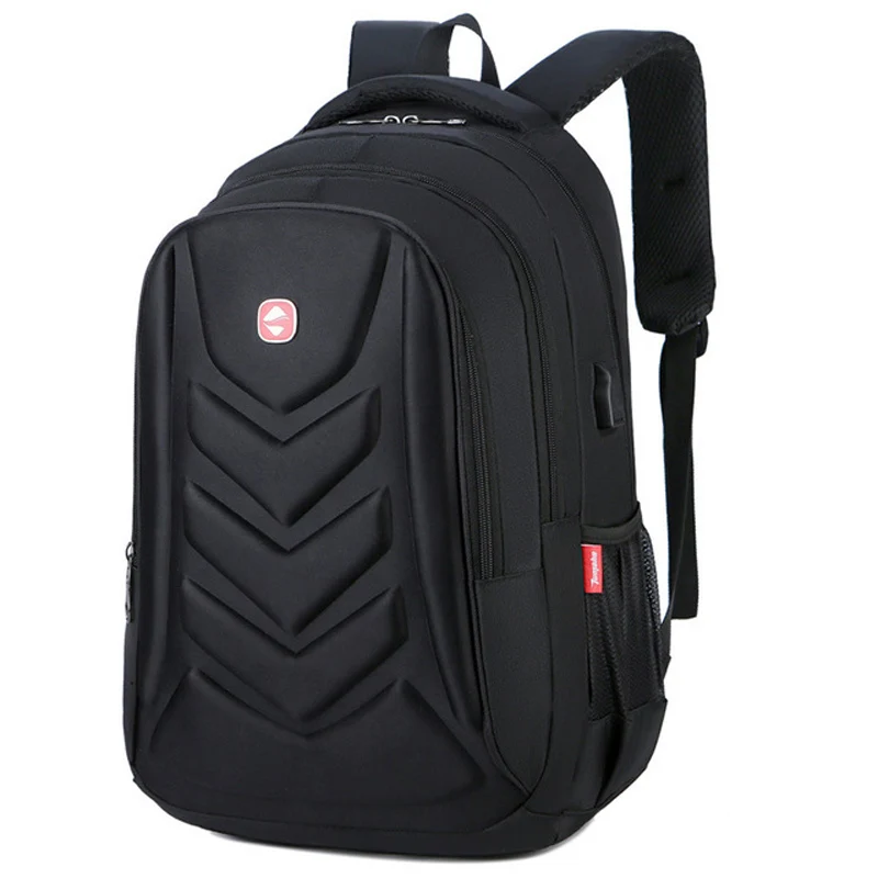Новая мужская умная сумка, рюкзак с USB зарядным портом, большая деловая сумка для ноутбука