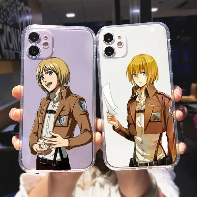 Прозрачный мягкий чехол для телефона Zororong Armin Nendoroid iPhone 12 Mini 11 Pro XS Max X XR 7 8 Plus |