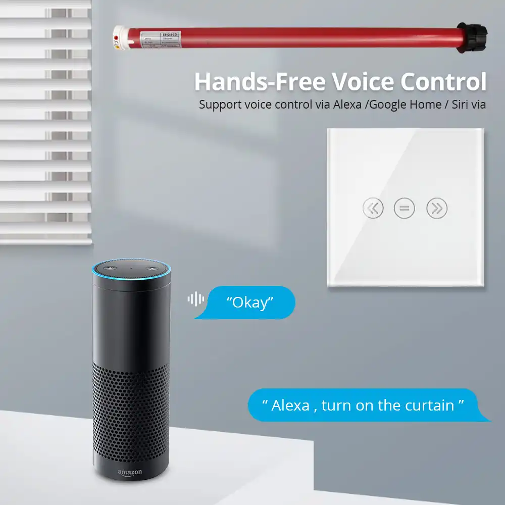 google home roller shutters