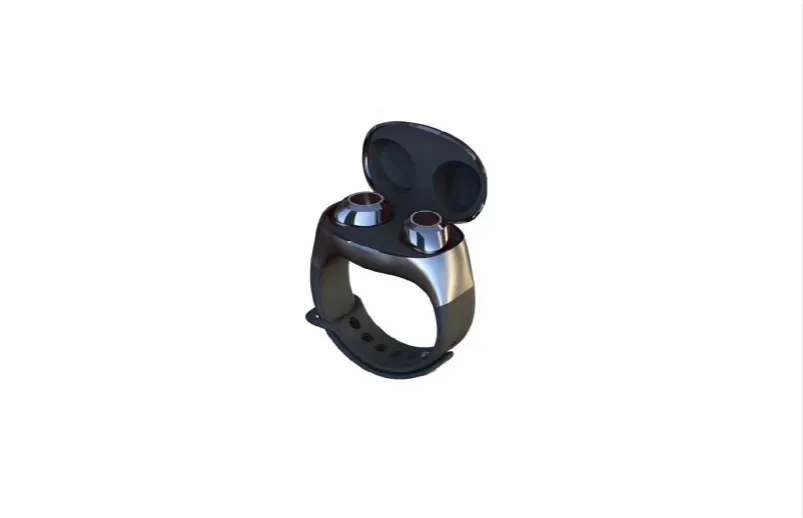 Black Новые наручные Bluetooth наушники беспроводные HM50 наушники с микрофоном для IPhone Xiaomi samsung huawei HIFI гарнитура - Цвет: Black
