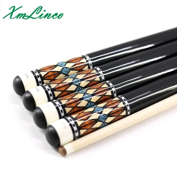 

xmlinco cueelf 142cm 12.2 12.3mm tip size longoni musashi decal carom pool cue stick