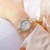 2022 Ladies Wrist Watches Dress Gold Watch Women Crystal Diamond Watches Stainless Steel Silver Clock Women Montre Femme 2022 ► Photo 2/6