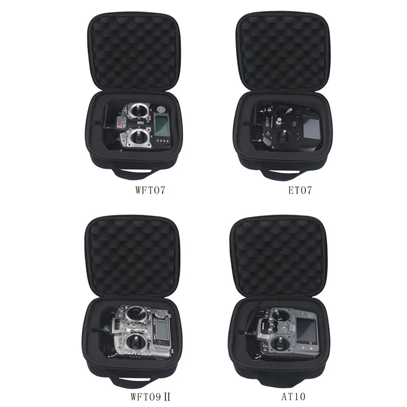 Hot 3C-Universal Remote Controller Storage Bag RC Transmitter Protector Handbag Case Box for WFLY 7 9ET07 Radiolink AT9S AT10 FU