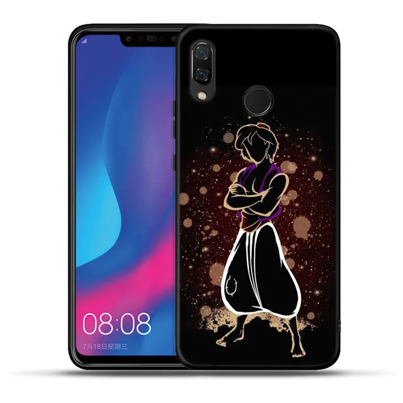 Мягкий силиконовый чехол queen Princess Alice Ariel для Honor 20 Pro 10 9 9i 8 Lite 8X8 S 8C 7A 7X V20 View 20 Black Cover Coque Etui