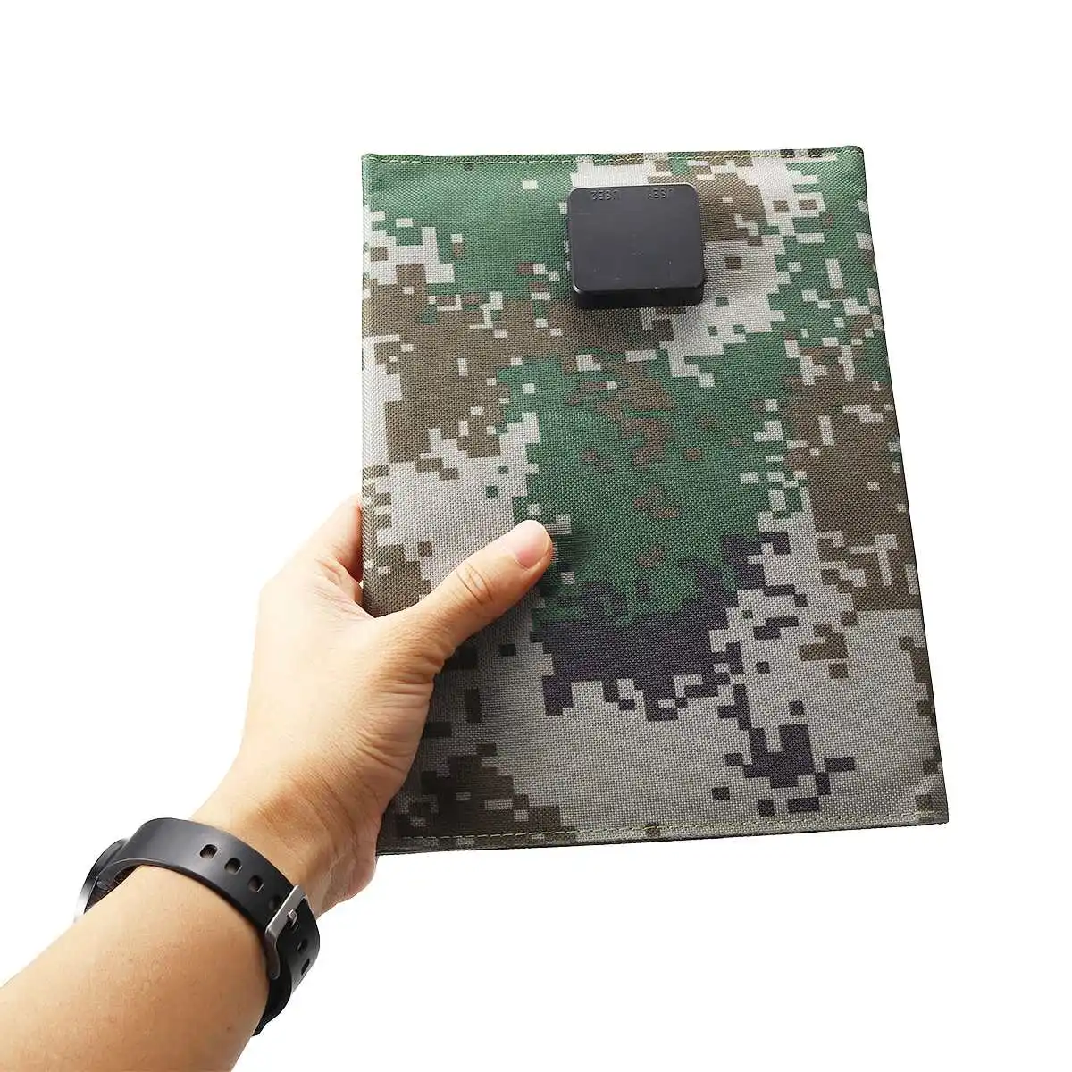 New 30W 5V Foldable Solar Power Bank Charger Solar Panel Monocrystalline Solar Cells Package with Dual USB for Backpack Camping