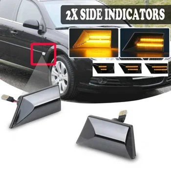 

Car Dynamic Side Marker LED Turn Signal Indicator Blinker Lights For Opel Vectra C 2002-2008 Marker Turn Signal Lights