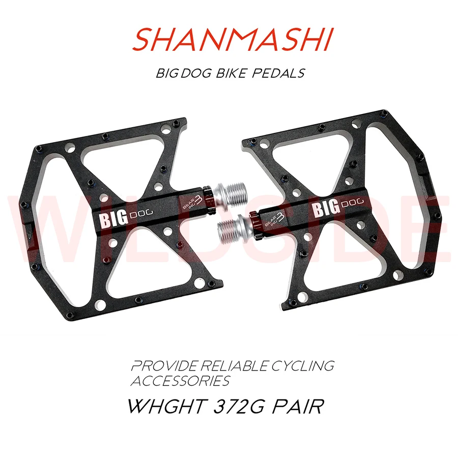 

bmx pedals bicycle Pedals Aluminum Alloy Sealed Bearing mountain Bike Pedals on-slip Wide Platform pedales accesorios