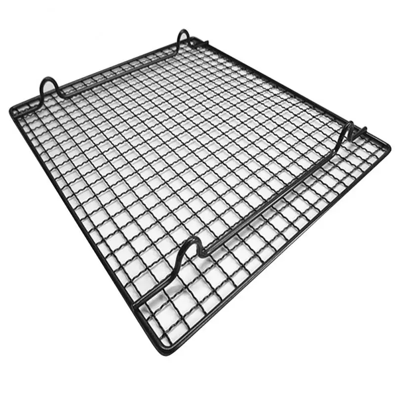 

Stainless Steel Wire Grid Cooling Tray Cake Food Rack For Biscuit Pizza Cookie Pie Bread Cake Baking Rack Kitchen Tools