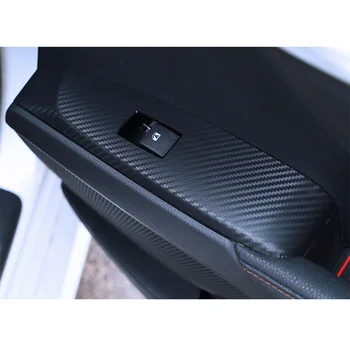 

18pcs/Set Car Stickers Carbon Fiber Interior Decor Left handed driving