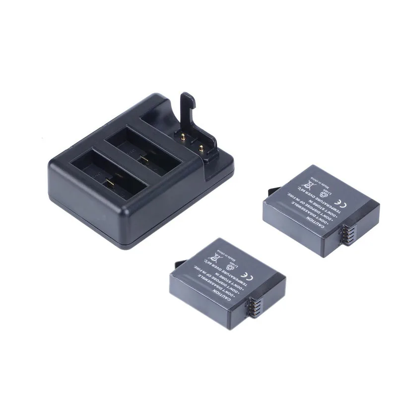 New Go Pro Hero 8 7 6 5 Smart Wifi Remote control +3 Way Batteries Charger +2pcs Battery For GoPro Hero 8 7 6 5 Black Accessores