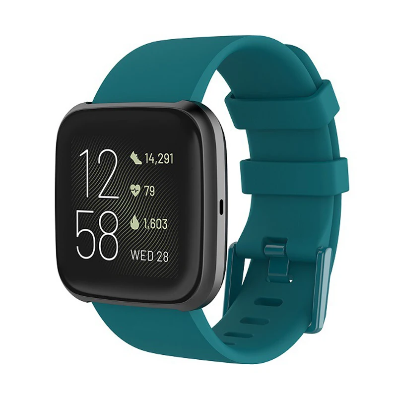 Силиконовый ремешок для Fitbit Versa Lite сменный Браслет наручных часов 2 Официальный