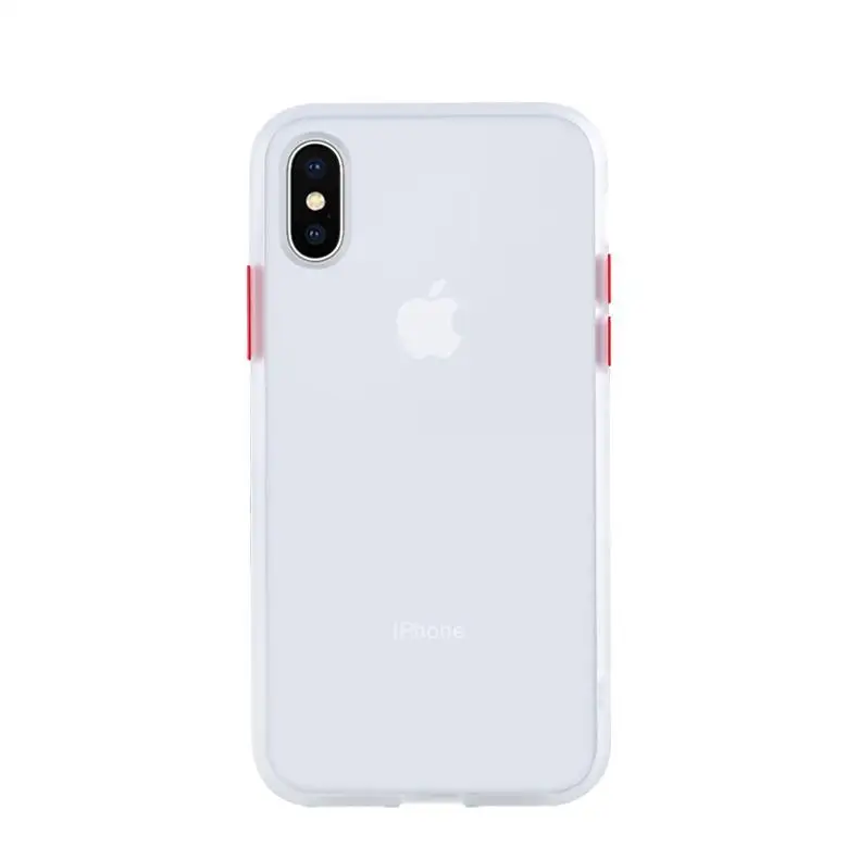 Красочное прозрачное матовое стекло с эффектом антиотпечатки чехол для iPhone 11 Pro Max X XS XR XS Max 8 7 6 6S Plus защитная задняя крышка