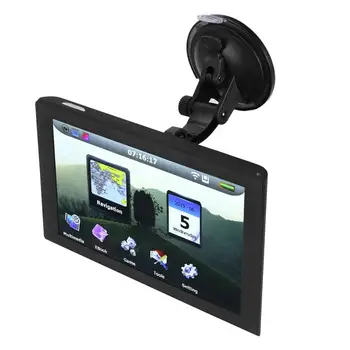 

Onever Portable Practical Mini USB 9.0 InchHD Touch Screen Navigator Auto GPS Navigation Capacitive EU Map Support 32GB SD Card