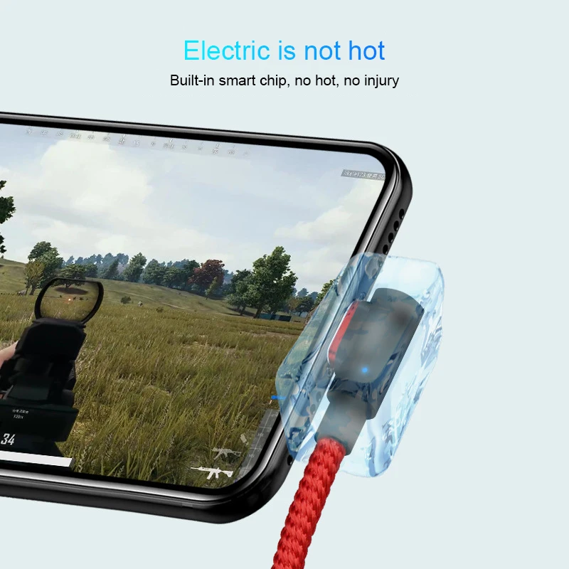Магнитный кабель Micro USB C для быстрой зарядки Huawei P20 Lite Xiaomi зарядное устройство