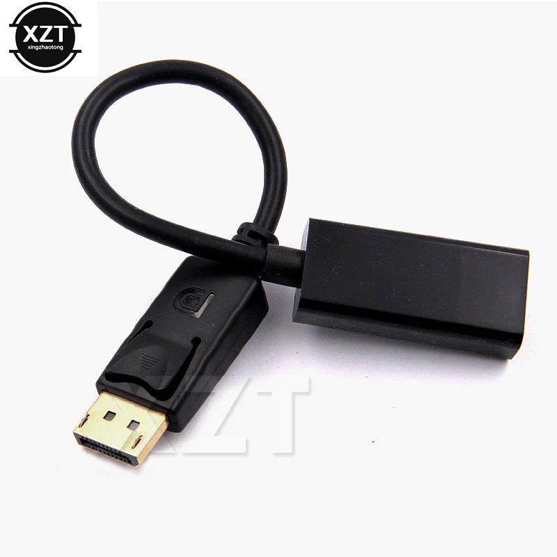 1080P DP порт дисплея к HDMI Кабельный адаптер штекер гнездо для ноутбука HP/DELL ПК