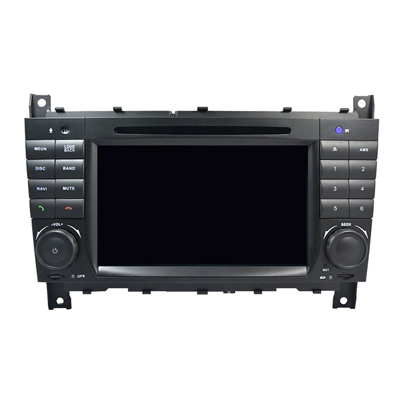 Cheap Android 9.0 4G+64G 2 DIN Car DVD GPS For Mercedes/Benz W203 W209 W219 W169 A160 C180 C200 C230 C240 CLK200 CLK22 radio stereo 1
