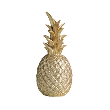 

Pineapple Fruit / Nordic Modern Living Room Wine Cabinet Window Desk Table Decoration Crafts Pineapple crafts 1pcs