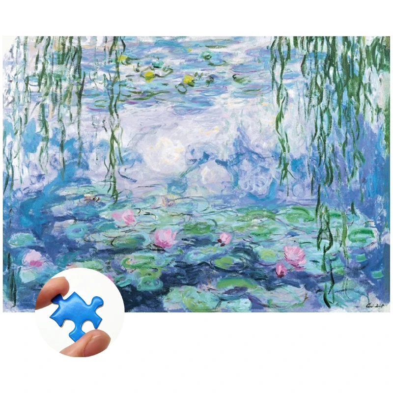 Головоломка из 1000 деталей игры для декомпрессии обучающие игрушки