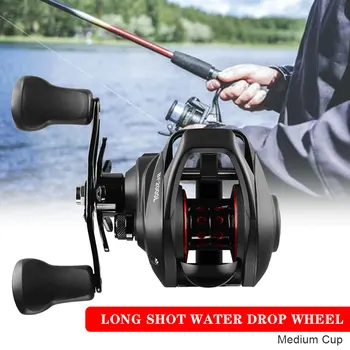 

BF2000 Baitcasting Reel High Speed 7.2:1 Gear Ratio 12+1BB Fresh/Saltwater Magnetic Brake System Ultralight Luya Fishing Reel