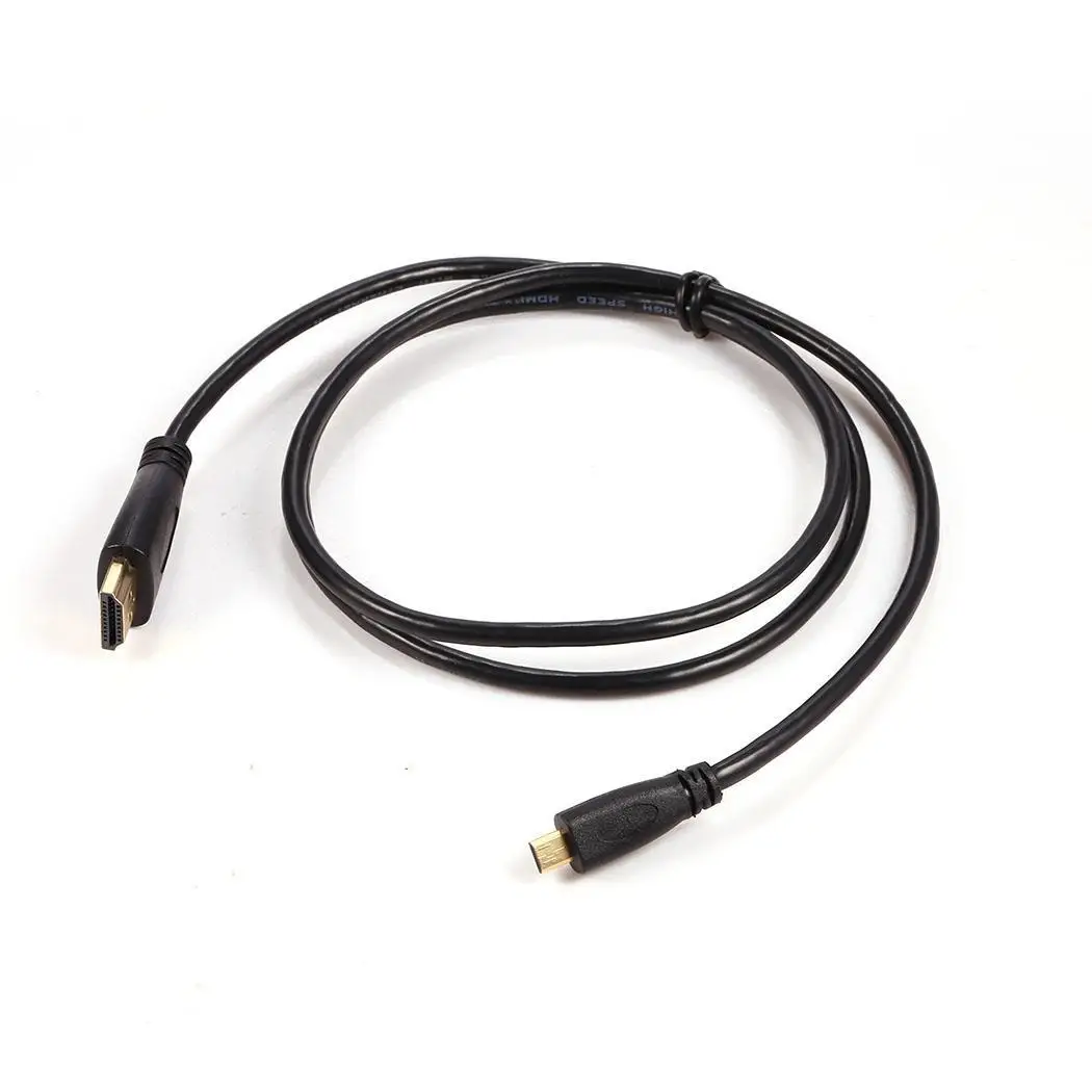 Мультимедийный интерфейсный кабель Micro высокой четкости 1 м/39,4 дюйма, 1,5 м/59,1 дюйма, 3 м/118,1 дюйма для планшета камеры 1,3