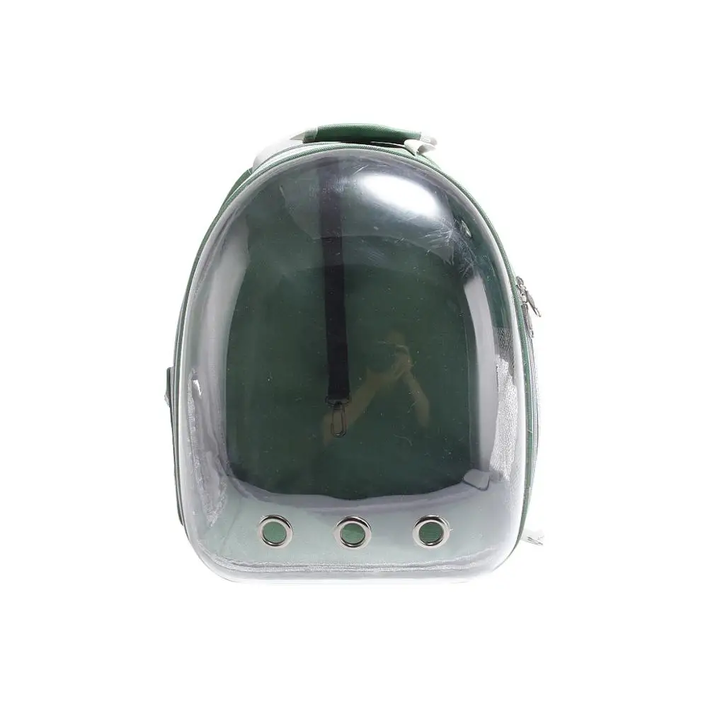 Green B Кошка Рюкзак окна астронавт сумка для собаки кошки рюкзак для переноски Чехол Capsule corp капсула собак Багги Мода Pet дорожные туалетные продукта - Цвет: Green B