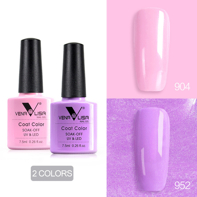 Venalisa Nude Color Gel Base Nowipe Top Coat Soak Off UV LED Gel Nail Polish Cosmetics Nail Art Manicure Nail Varnish