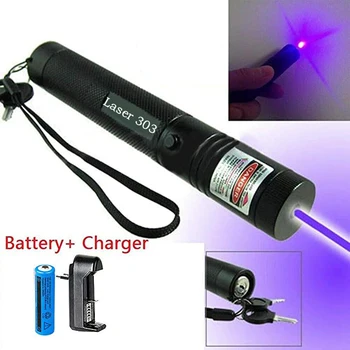 

Green Laser pointer red blue Laser Sight 10000 m 5mw hight Powerful Adjustable Focus Lazer lasers 303 pen Burning Match