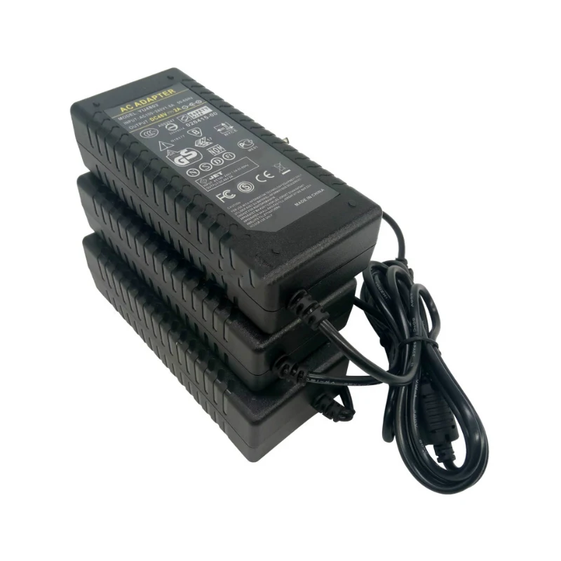 48V 3A AC DC Adpater источник питания трансформатор DC 48V3A адаптер зарядное устройство 144W для светодиодные ленты светильник CCTV камера